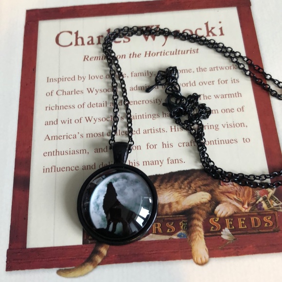 🌸Wolf Howling at the moon NEW🌸 - Picture 2 of 4